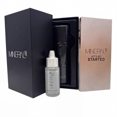 Mineral Air Foundation Makeup Cordless Airbrush System With Airbrush Cleaner