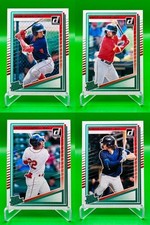 2025 Donruss Baseball Boston Red Sox 4-Card Rated Prospects Lot