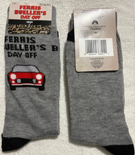 FERRIS BUELLER'S DAY OFF - Men's crew socks - size 7-12 - NWT - FREE SHIPPING