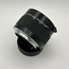 Vivitar MC 2X Matched Multiplier Teleconverter   For 75  205mm   Untested As-Is