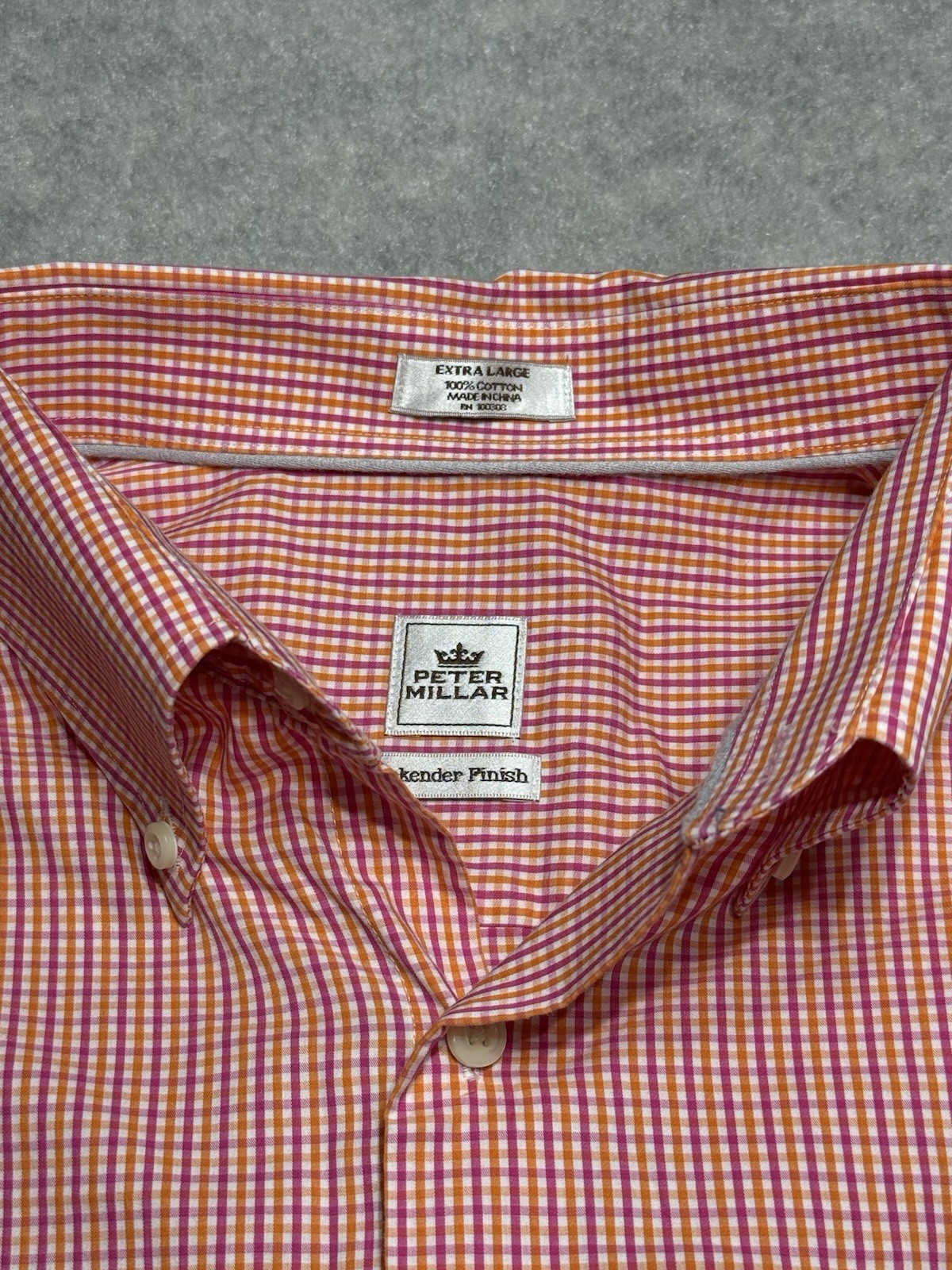 Peter Millar Weekender Finish Extra Large XL Shir… - image 2