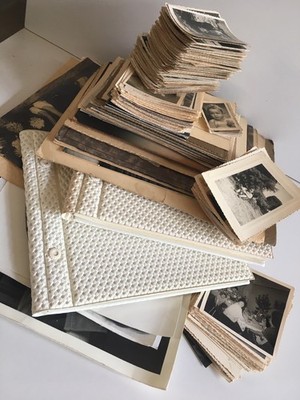 Konvolut lose 540 Foto Familie Portrait Lebensszene belebte Freizeit 1940-1970