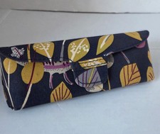 Vera Bradley Floral Nightingale Semi Hard Glasses Case