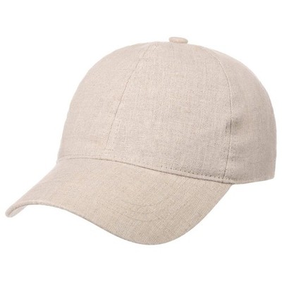 Lipodo Linen Cap Women/Men Beige One Size 7-7 3/8,