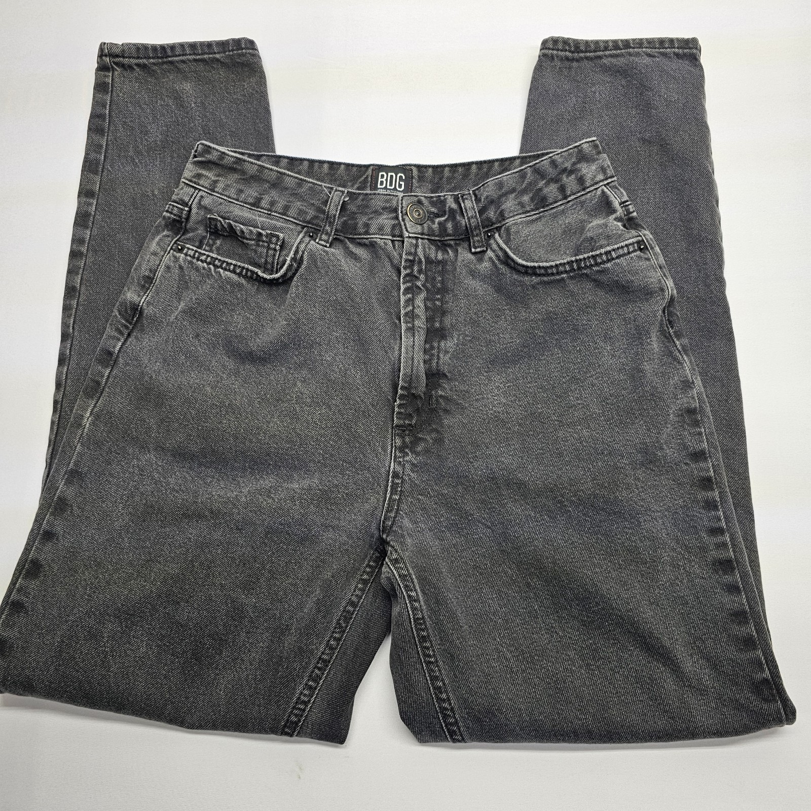 BDG Urban Outfitters Mom High-Rise Jeans Women's size 28 Black 100% Cotton