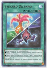 Synchro Dilemma 1st Edition Rare Legendary Duelists: Synchro Storm LED8-EN026 LP