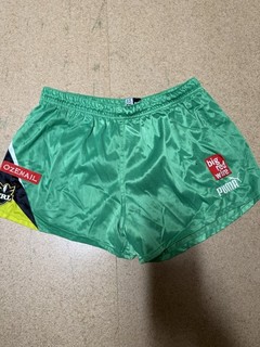 NRL Canberra Raiders rugby league shorts. Game worn 2000 season