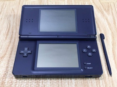 LG4240 With Defects - Nintendo DS Lite Enamel Navy Console Japan