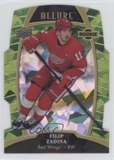 2019-20 Upper Deck Allure Rookies Green Quartz 49/99 Filip Zadina #81 0b67