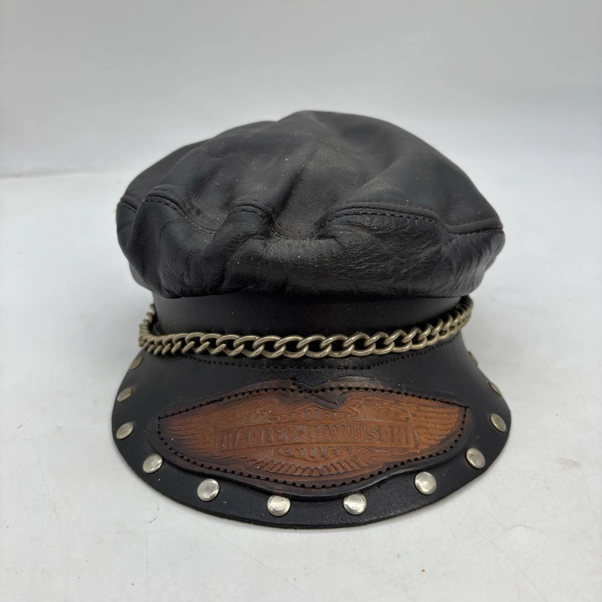Harley-Davidson Leather Size M Hats for Men for sale | eBay
