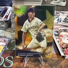 2026 Topps Series 1 Jacob Misiorowski GOLD STARS OF MLB 08/50 Milwaukee Brewers