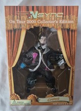 VTG NSYNC On Tour 2000 Collector's Edition Chris Kirkpatrick Marionette Doll NIB
