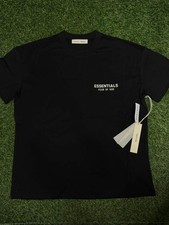 Fear Of God Essentials SS25 Black tee shirt - All Sizes