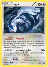 Lugia #78/124 - XY - Fates Collide Rare Sinlge Pok魯n TCG