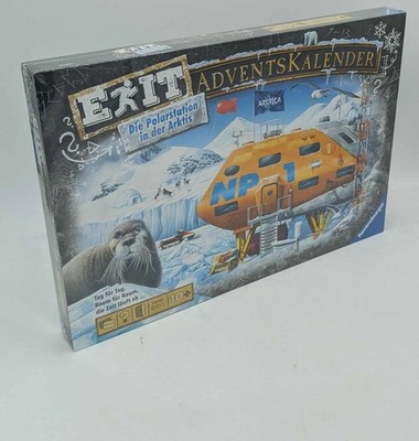 Ravensburger 20185 Exit Adventskalender Die Polarstation in der Arktis NEU