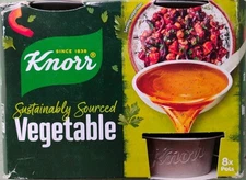 Knorr Vegetable Stock Pots 8x28g UK Import Exp 02/2026