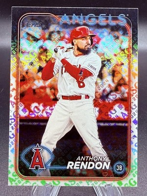 2024 Topps #454 Anthony Rendon All-Star Game ASG Exclusive Foil SP  Angels