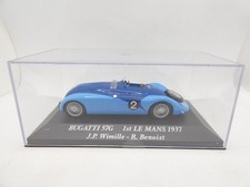 Bugatti 57G 1St Le Mans 1937 Wimille Benoist #2 1/43 Ixo Altaya