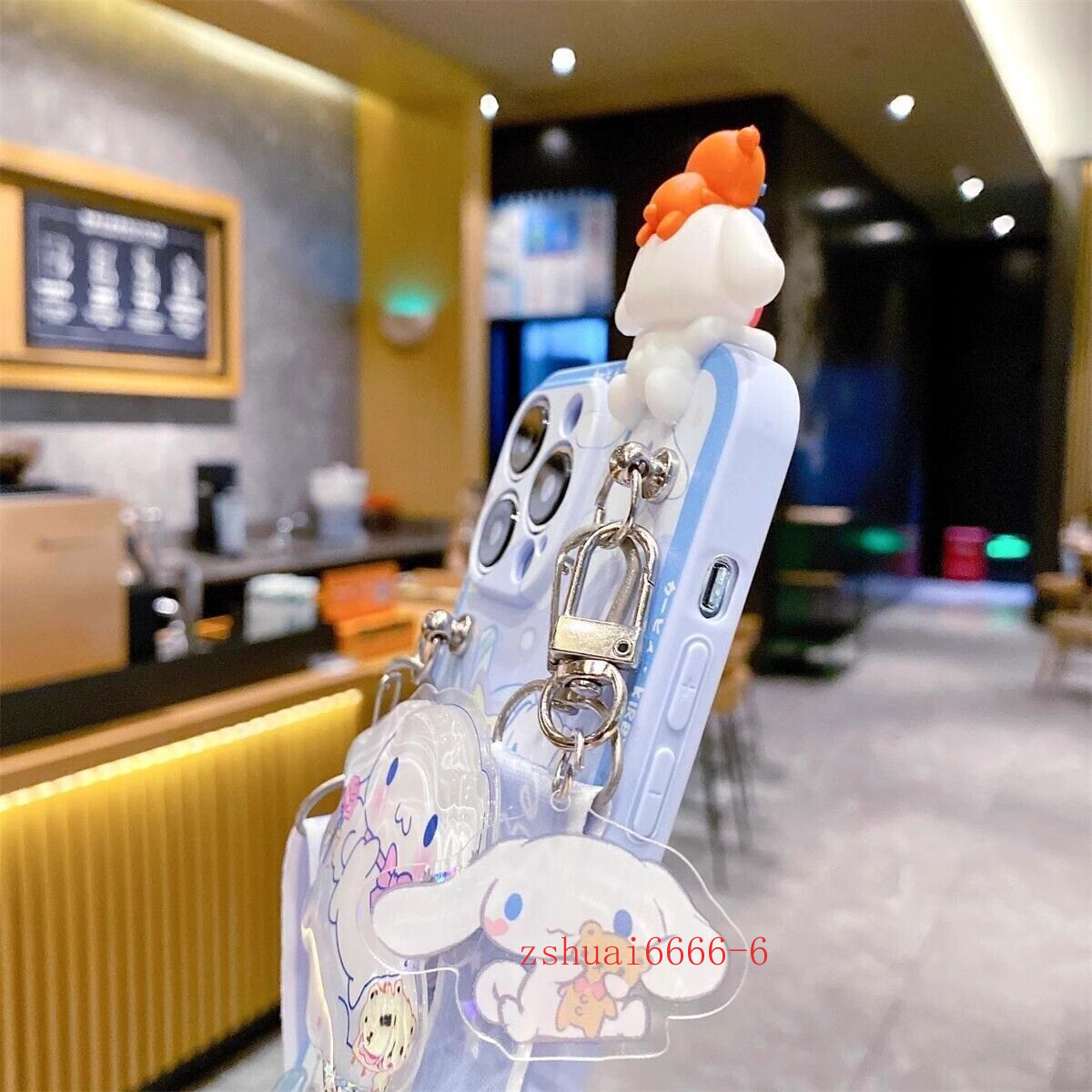 MY Melody Kuromi Cinnamoroll Custodia per iPhone 15 14 MY Melody Kuromi Cinnamoroll Custodia per iPhone 15 14