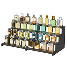 Lifewit Plastic 12 Inch Dark Cologne Stand, Step Perfume Organizer, Tool-free...