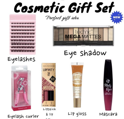 6-teiliges Kosmetik Geschenkset in Geschenkbox tolle Geschenkidee für verschiedene Anlässe