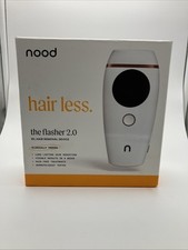 WHITE NOOD Flasher 2.0 Permanent and Painless IPL Laser Hair Removal Handset NEW
