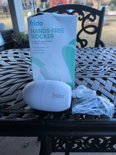 Frida Baby Hands-Free Rocker Device with 5 Vibration Levels, Universal White
