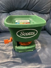 Scott's Turf Builder Hand Held Spreader Seed Fertilizer Grass Salt Lawn