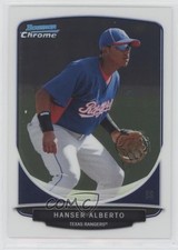 2013 Bowman Chrome Prospects Hanser Alberto #BCP198 ut4