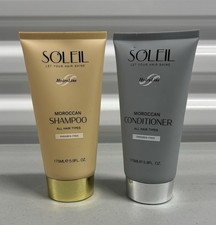 NEW Soleil HydroLine Moroccan Shampoo and Conditioner Set 175ml 5.9 fl.oz