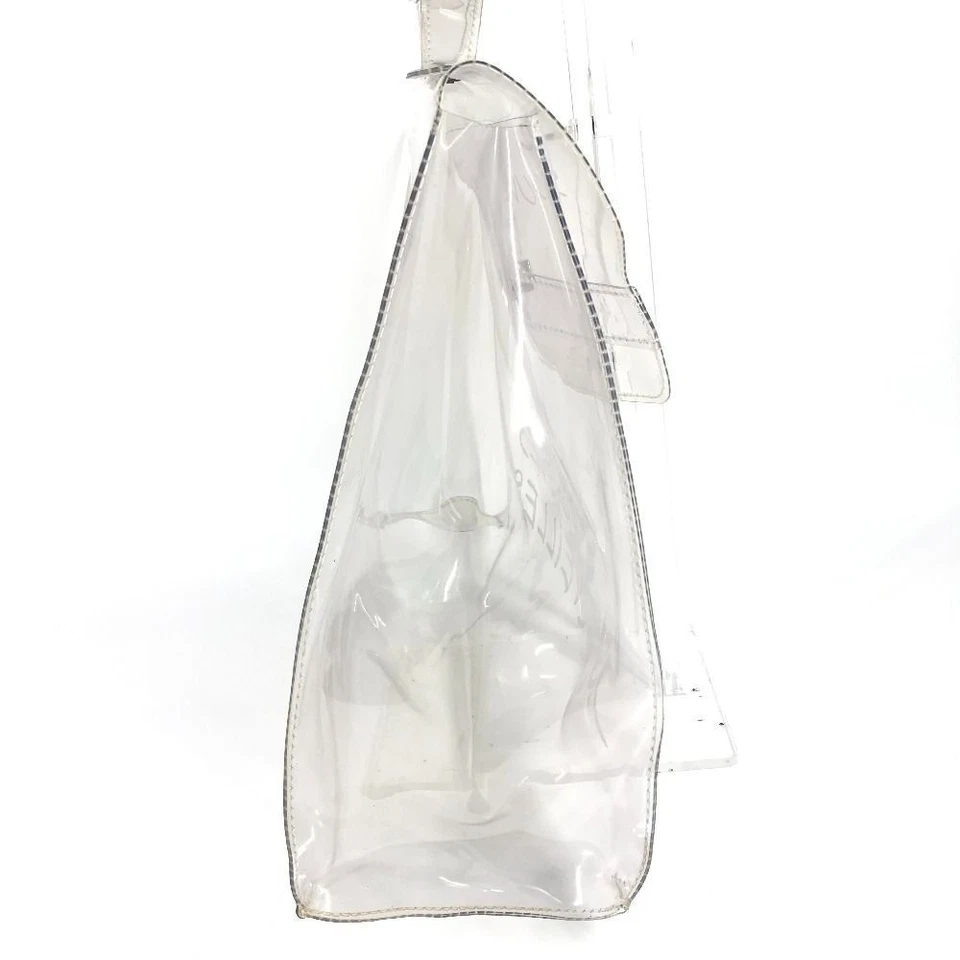 Bolso Kelly Hermes de Vinilo Transparente De Colección Raro Coleccionable Bolso de Lujo JP Foto 4 de 4