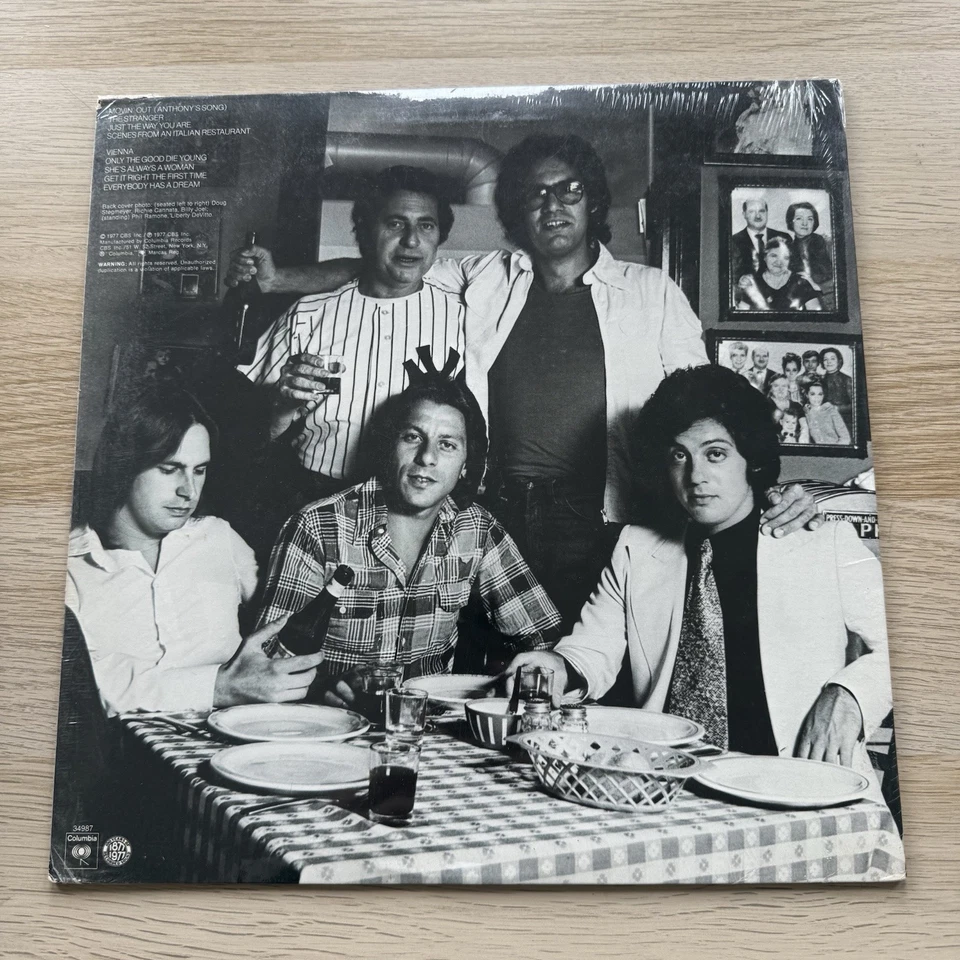 SEALED 1970s Billy Joel The Stranger Original US Pressing RARE -FAST Shipping! Foto 2 de 3