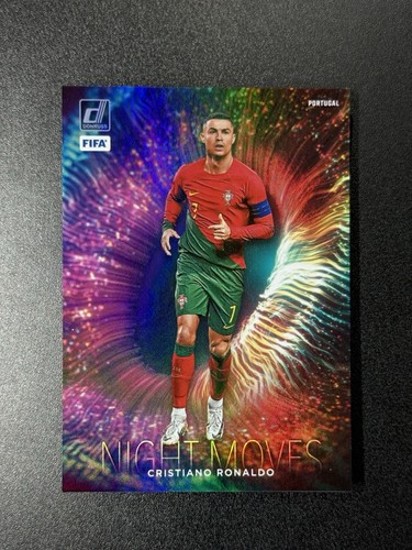 Cristiano Ronaldo #7 2023 Panini Donruss Night Moves card