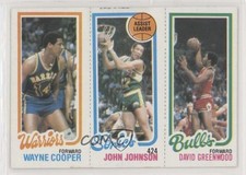 1980-81 Topps Dave Greenwood Wayne Cooper John Johnson David #45-226-95 fm0