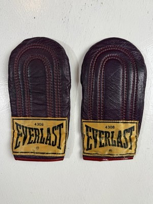 EVERLAST ボクシング グローブ 4308 アメリカ製 Vintage Everlast 4308 Leather Weighted Speed Bag Training Boxing