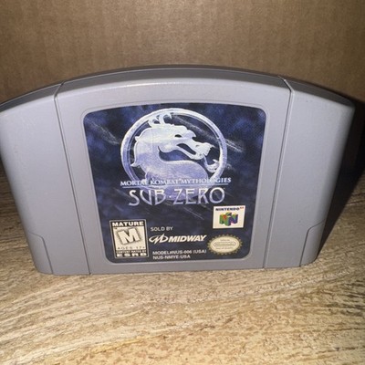 Mortal Kombat Mythologies: Sub-Zero (Nintendo 64 1997) N64 Cartridge Only TESTED