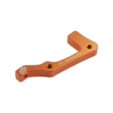Orange Reverse Disc Brake Adapter IS-PM 180 Rear Aluminum for Post Mount