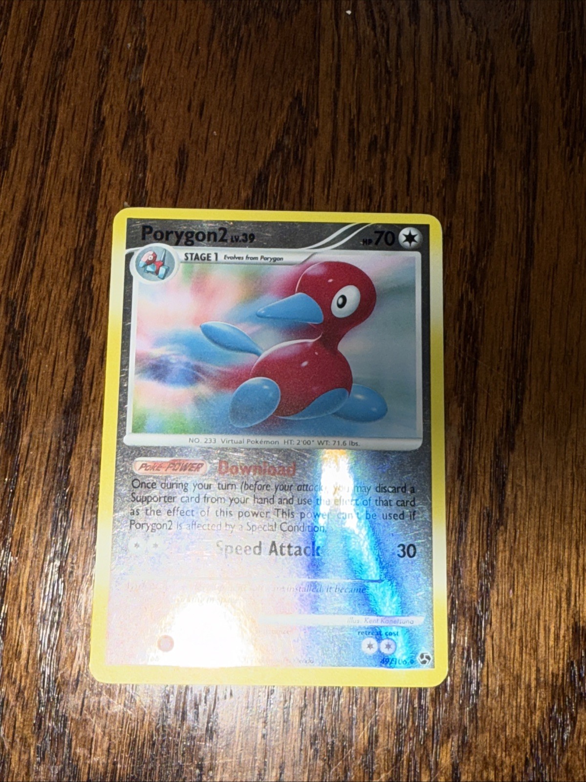 Pokemon Porygon2 49/106 Great Encounters Reverse Holo NM/vlp
