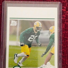 Topps Ahmad Carroll Green Bay Packers 2004 Football Card #312 Rookie Base Set