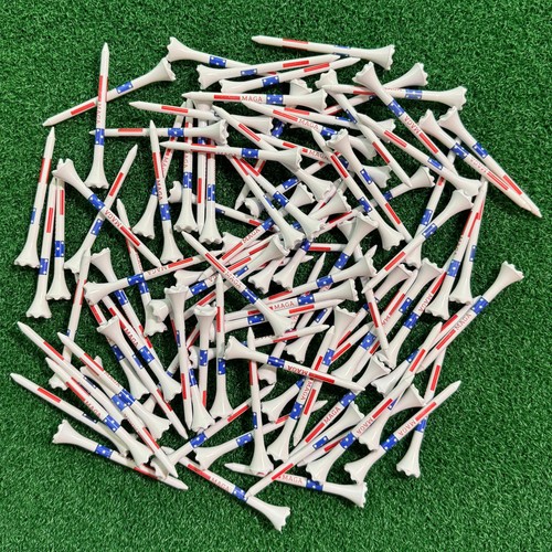 ProActive Sports MAGA 3 ¼” 100 Pack of Durable 6 Prong Plastic Golf T - Picture 4 of 6