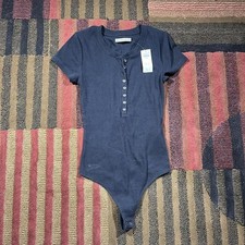 Abercrombie  Fitch Women's Black Bodysuit