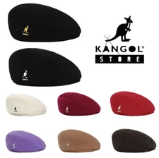 Fashion Kangol Wool 504 Flat Cap Men Women Woolen Beret Hat Winter Newsboy Caps