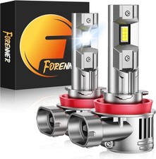 Fahren Forenner LED Headlight Bulbs Fahren H11/H9 LED Headlight Bulb 90000LM 1200% Ultra Brigt 6500K Hi/Low/Fog Beam