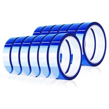 12 Rolls 20mm x33m 108ft Blue Heat Tape High Temperature Heat Resistant Tape He