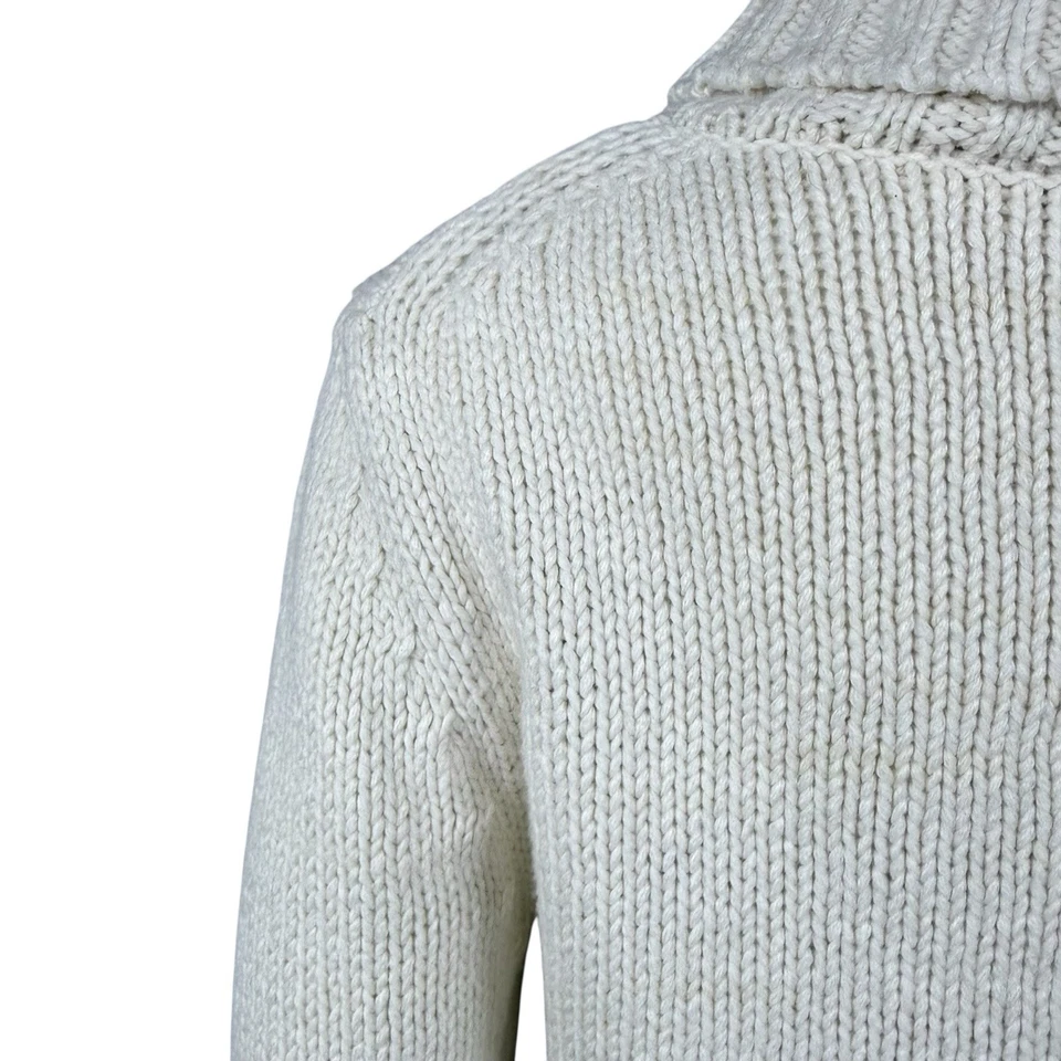 Suéter Jenni Kayne Clásico Cuello Alto Pequeño Tranquilo Lujo Dinero Antiguo Minimalista Foto 4 de 4