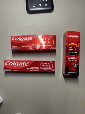 Colgate Optic White Toothpaste Set Of 3