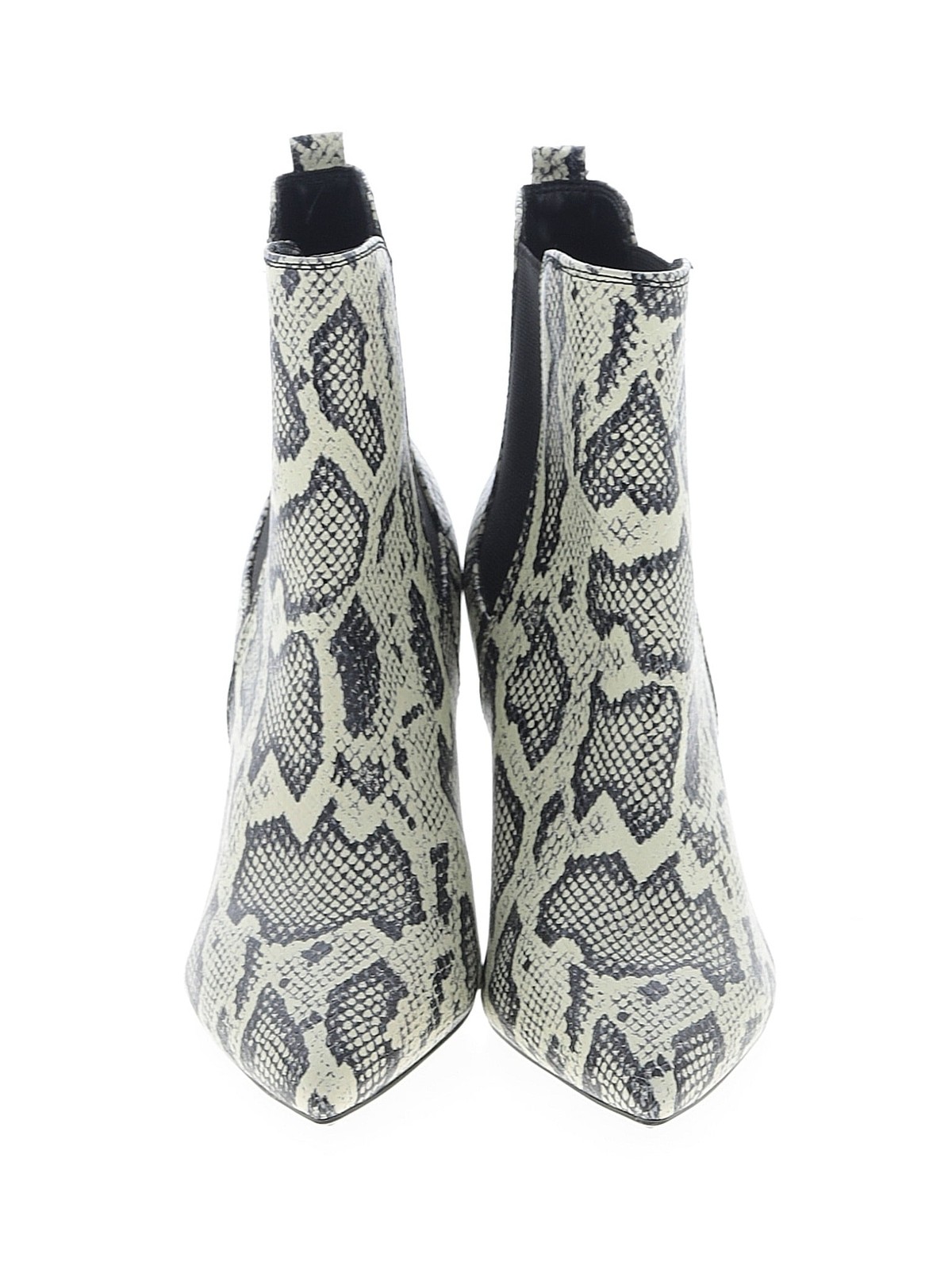 Calvin Klein Women Gray Ankle Boots US 9 thumbnail 2