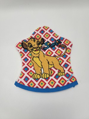 Disney's The Lion King Simba Wash Mitt Bath Mitten Cloth Vintage Made USA