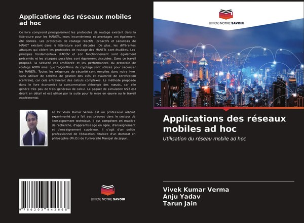Vivek Kumar Verma (U. A.) | Applications Des RéSeaux Mobiles Ad Hoc | Buch-image