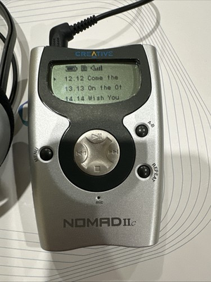 #ad #ad Nomad II Digital Media Player By Creative Silver Vintage MP3 Flash Player $39799.00